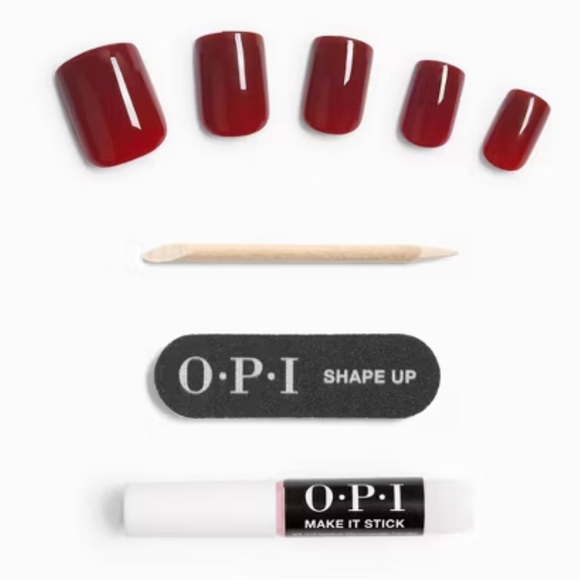 NWT OPI Got The Blues For Red Press-On Nails! - Picture 4 of 16